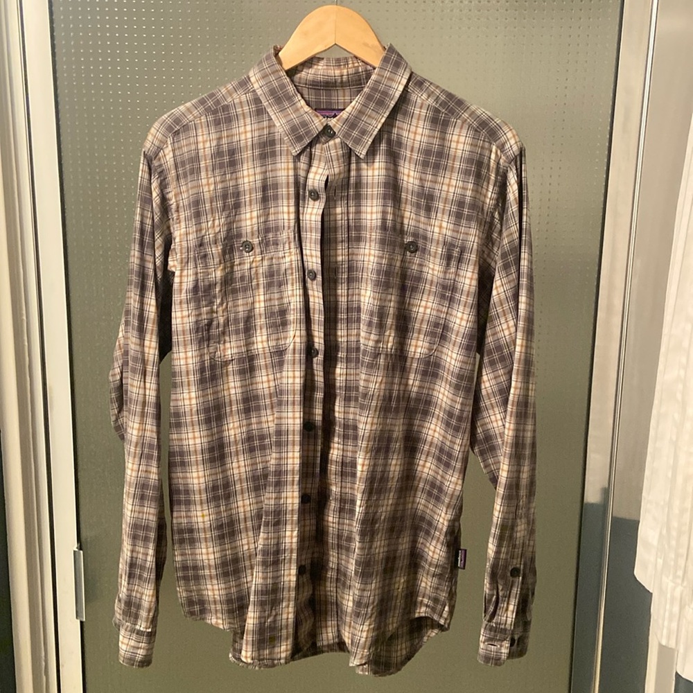 Patagonia plaid shirt